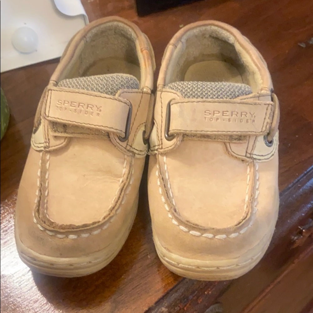 Toddler Sperry Slider shoes size 10W